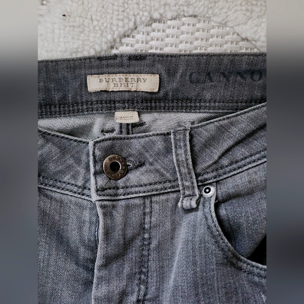 Burberry smoke grey jeans